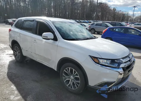 2016 Mitsubishi Outlander Se from USA, damaged, VIN JA4AZ3A32GZ015037
